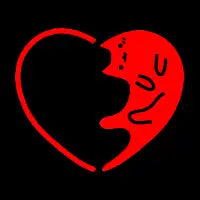meow heart - design