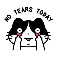 no tears today - design
