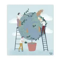 Save the planet - design