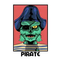 Creature Pirate - design