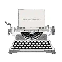 Just keep writing - design