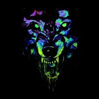 Dripping wolves - design