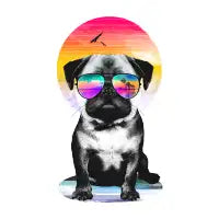 Summer Pug - design