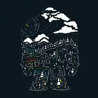 A winter sight - design