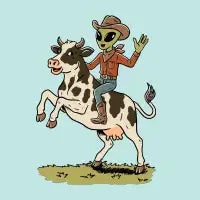 Alien Cowboy - design