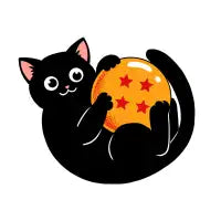 CAT AND FOUR STAR BALL - design