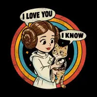 Cat I love you - design