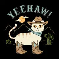 Cat Yeehaw - design