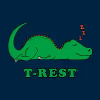 Dinosaur T-rest - design
