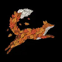 Fox in the Fall - design