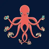 Gamer Octopus - design