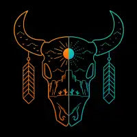 Nature skull west - design