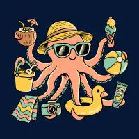 Octopus Vacation - design