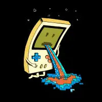 Gamer retro - design