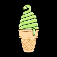 Snake Ice cream - design