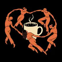 The dance of coffee - design