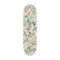 early worm in pink - design