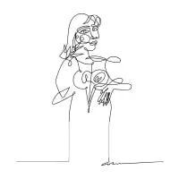 one dora—one line - design