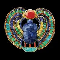 Winged Scarab - design
