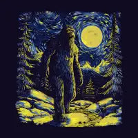 Starry Sasquatch - design