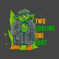 Two Goblins One Coat - design
