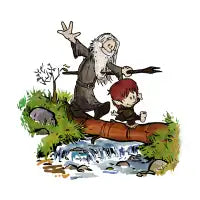Halfling and Wizard - design