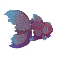 Fish (black) - design