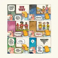 Eye Test by Kevin "KAL" Kallaugher - design