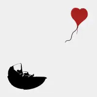 Baby With Balloon - design