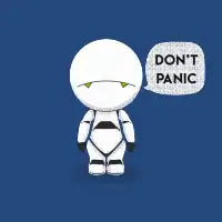 Don’t Panic - design