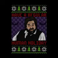Regular Human Holiday - design