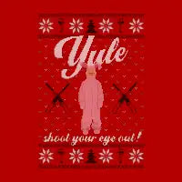 Yule Shoot Your Eye Out - design
