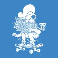 Skateboard Sailor White - design