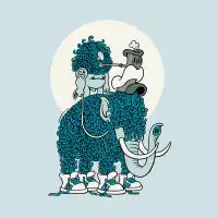 Walking the mammoth - design