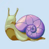 Flowering Snail - design