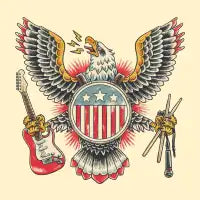 American Rockstar - design