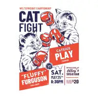 Cat Fight - Day - design