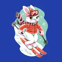 Ski Bunny - color T-Shirt - design