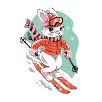 Ski Bunny - design