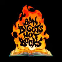 Ban Bigots Not Books - design