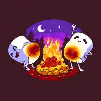 Campfire Marshmallows Roasting - design