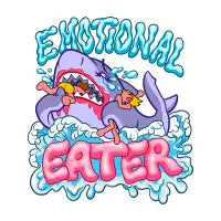 Emotional Eater Crying Shark - design