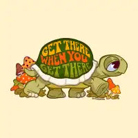 Get There When You Get There - design