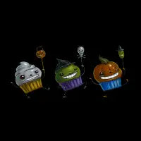 Grim Grinning Sweets - design