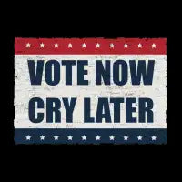 Vote Now, Cry Later - design