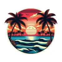 Sunset with the Breeze - design