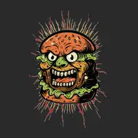 Burger Monster - design