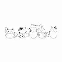 Cute cats - design