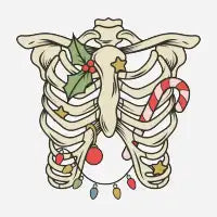 skelleton christmas - design