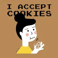 I accept cookies - design